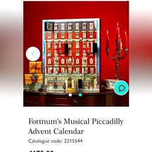 Fortnum & Mason musical advent calendar used once and comes in original box.